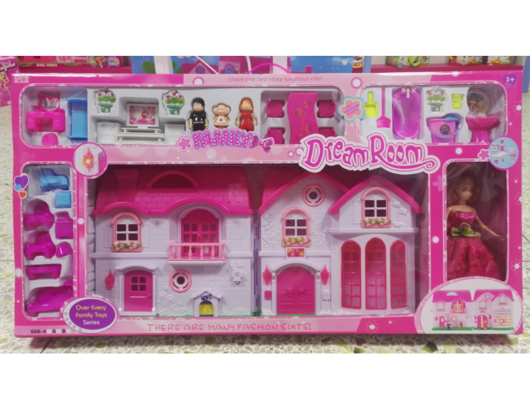 大别墅套装带衣服 668-4A